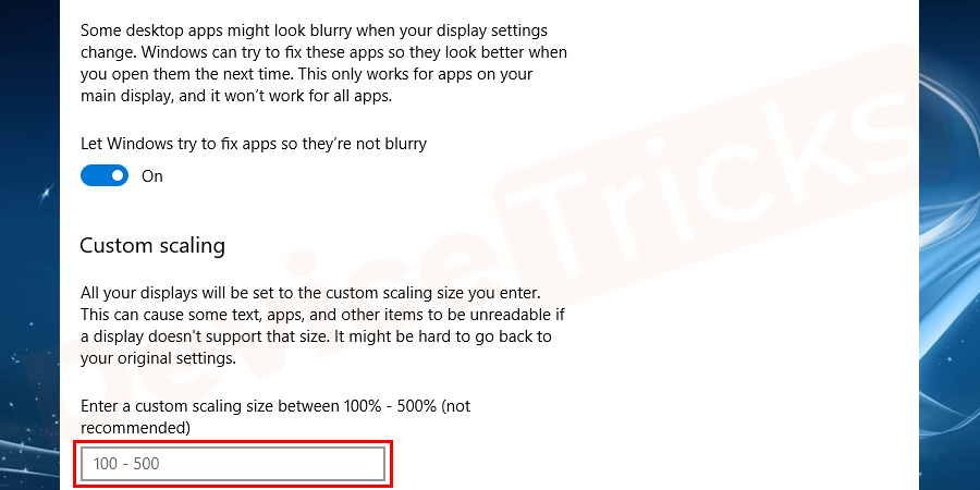 custom-scaling