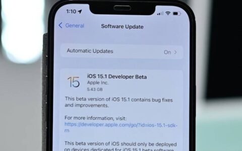 ios 15.4 beta 中的 ar/vr 耳机提示和网络应用推送通知支持