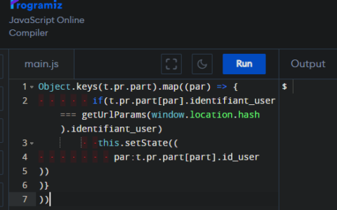 array.prototype.map（） 期望从箭头函数 ：fix 返回值