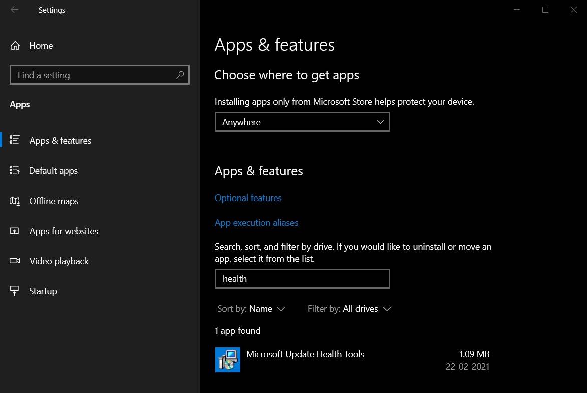 microsoft-update-health-tools