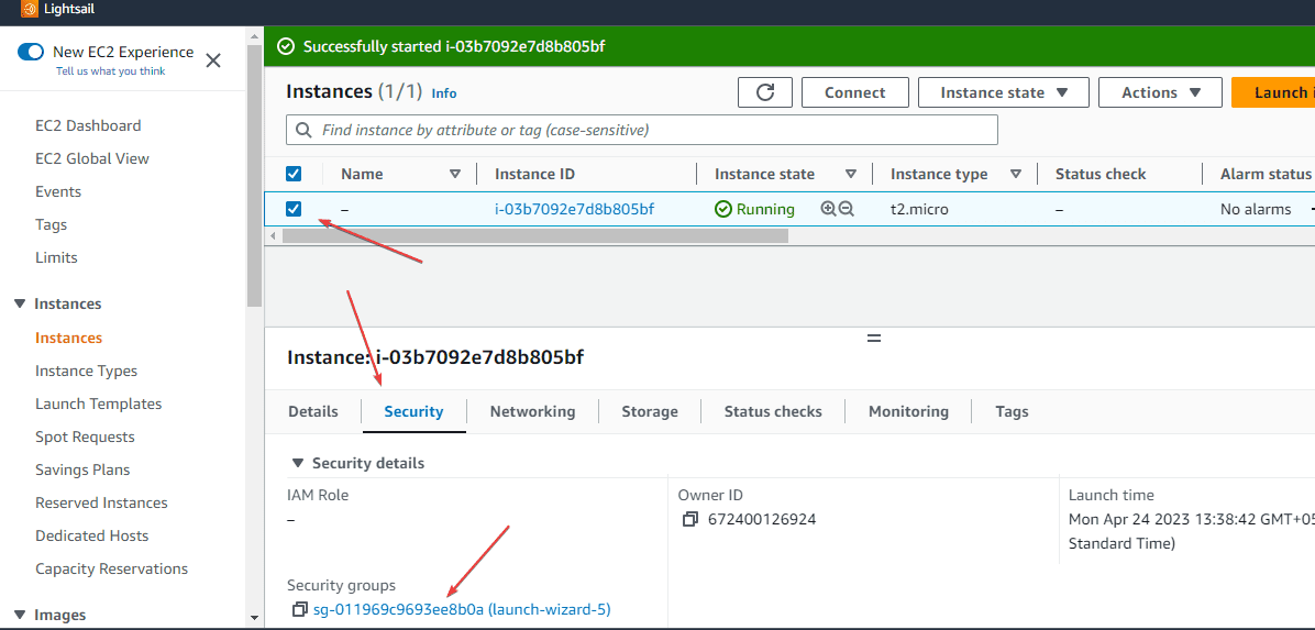 open-aws-ubuntu-instance-secuirty-firewall