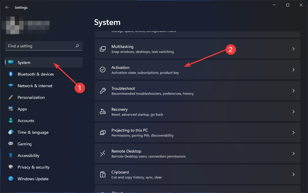 system-activation