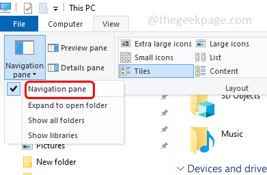 check_navigationpane