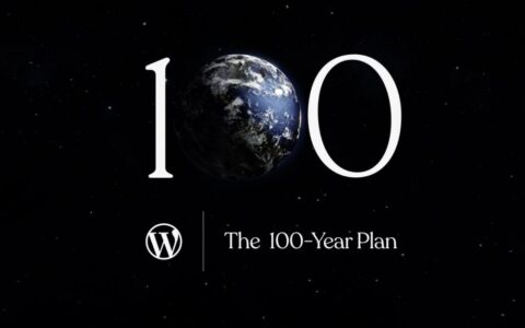 wordpress 宣布推出 100 年域名托管计划