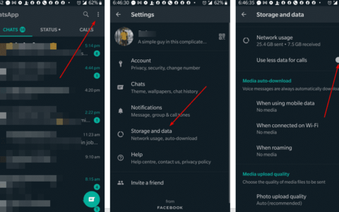 如何减少 whatsapp 视频通话或语音通话数据使用量