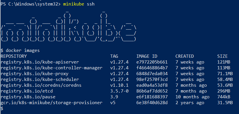 ssh-to-kubernetes-minikube