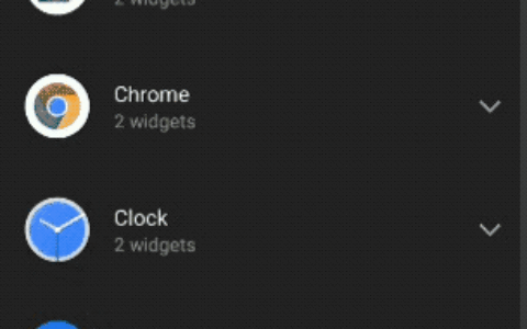 如何在 android 12 上添加小部件