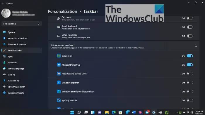 taskbar-personalization