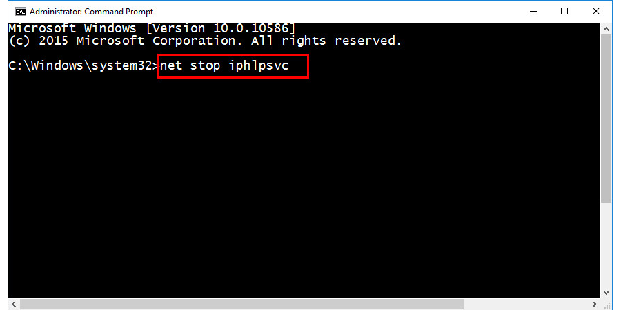 command-net-stop-iphlpsvc