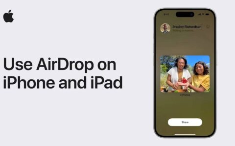 如何在iphone或ipad上轻松airdrop任何内容