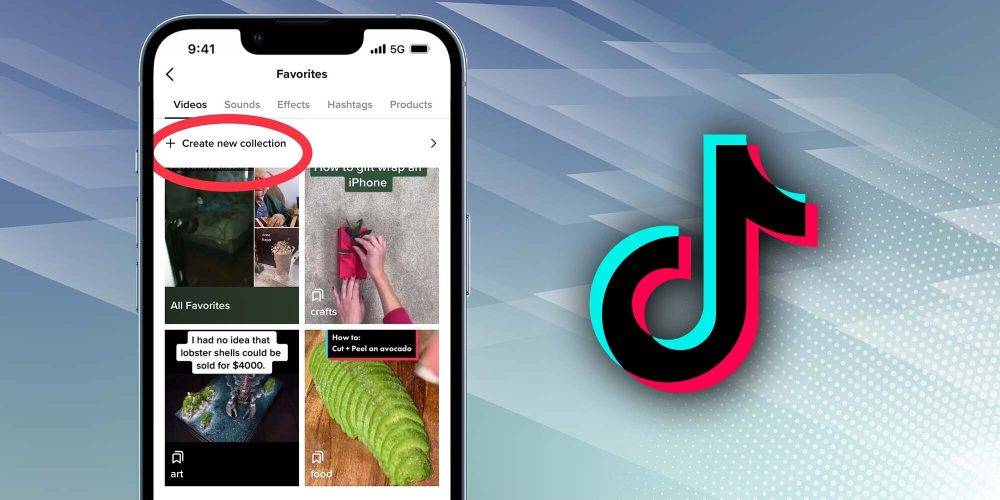 tiktok-featured-collections